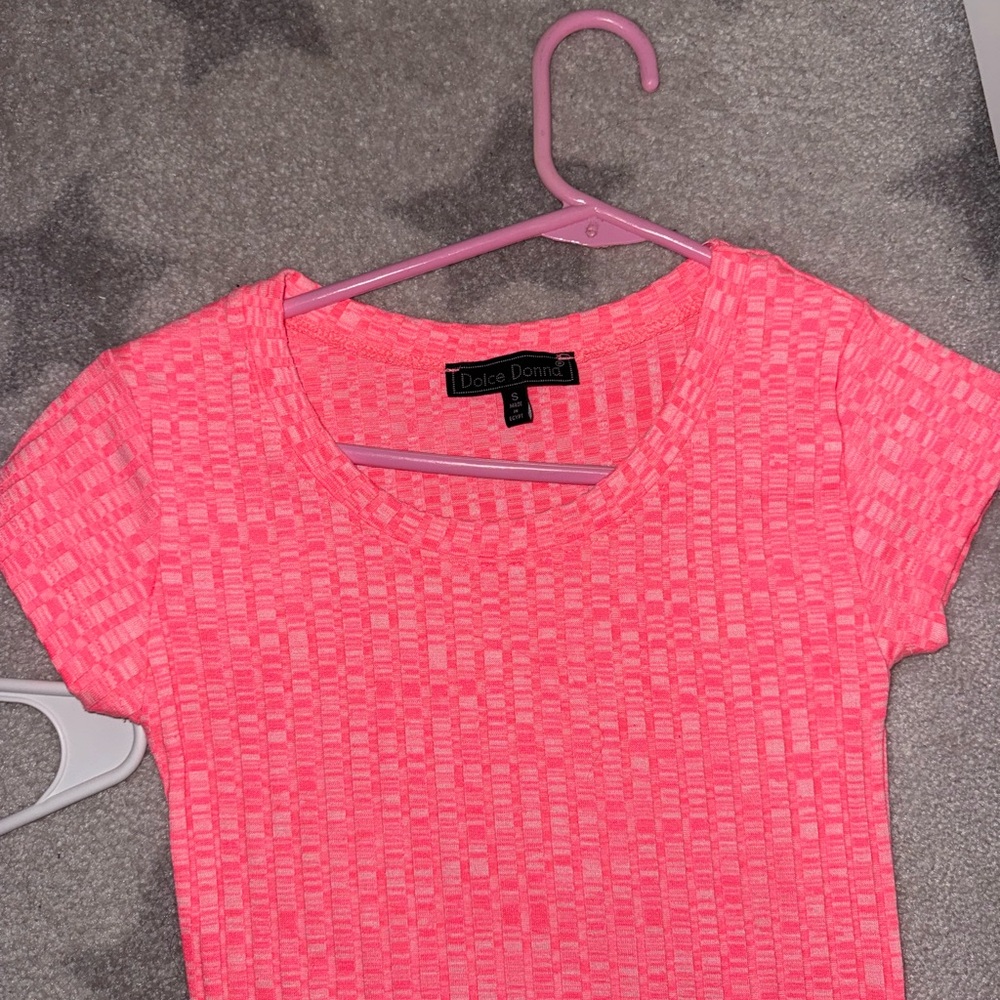 Pink Textured Top - Picture 3 of 3